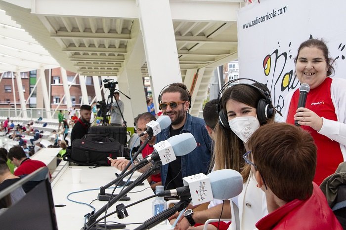 Radio Terrícola en el Campeonato de España de Atletismo Adaptado