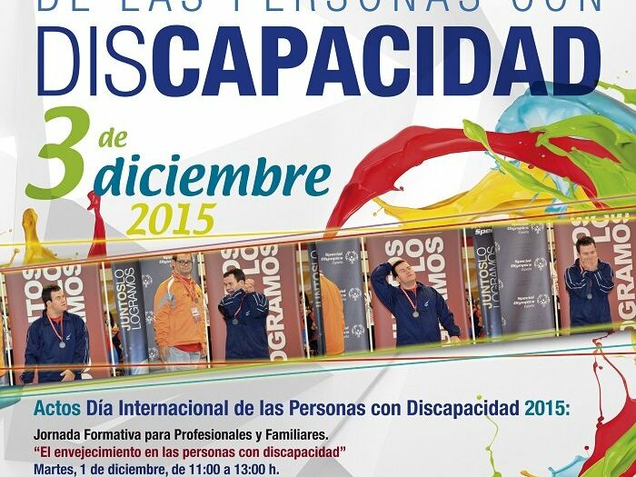 Cartel dia internacional de las personas con discapacidad
